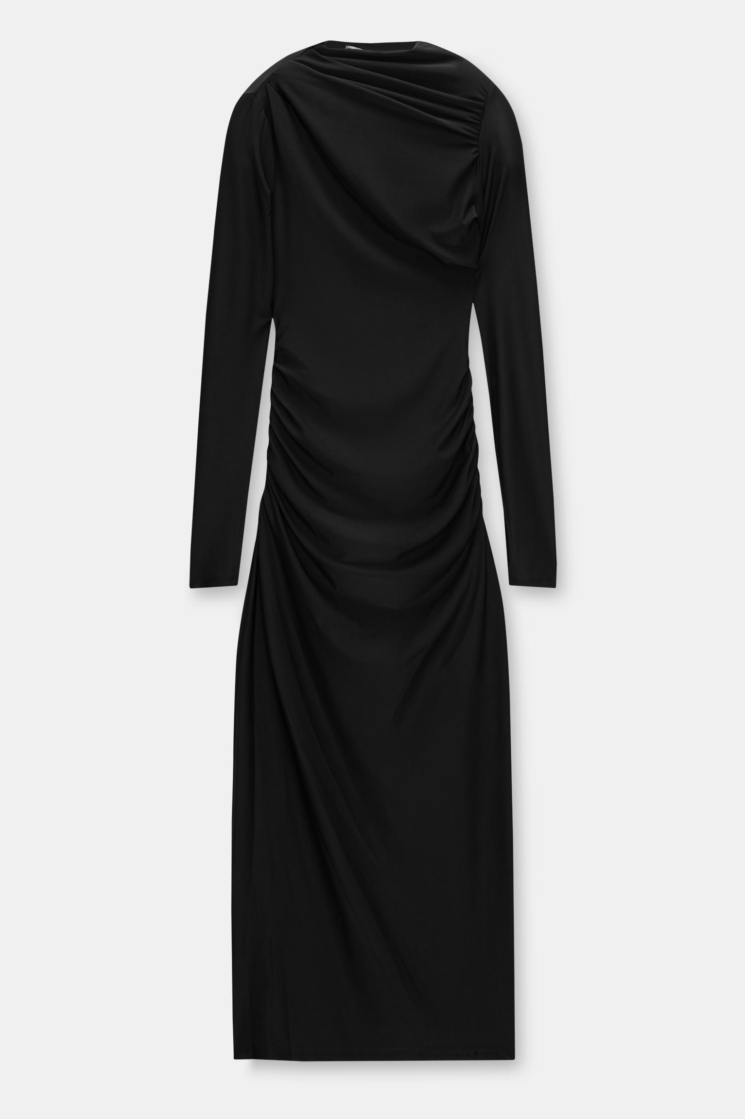 Gathered midi dress Product Image