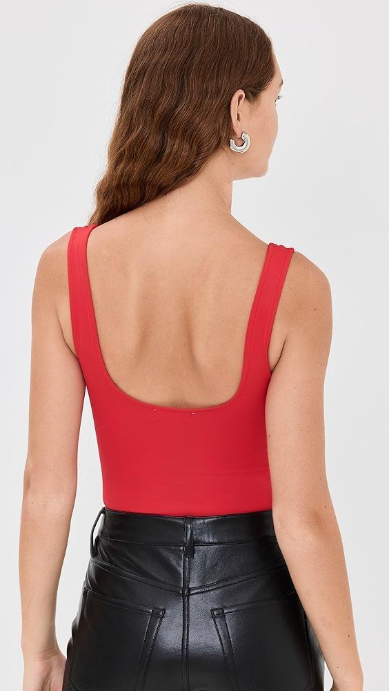 Good American Scuba Modern Tank Thong Bodysuit | Shopbop Product Image