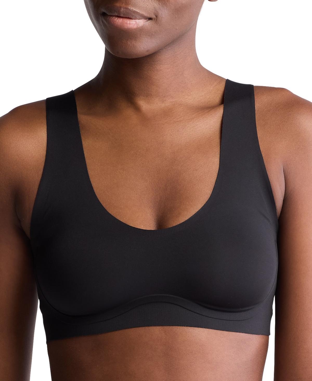 Calvin Klein Women's Invisibles Gel Wire Unlined Bralette - Black - M Product Image