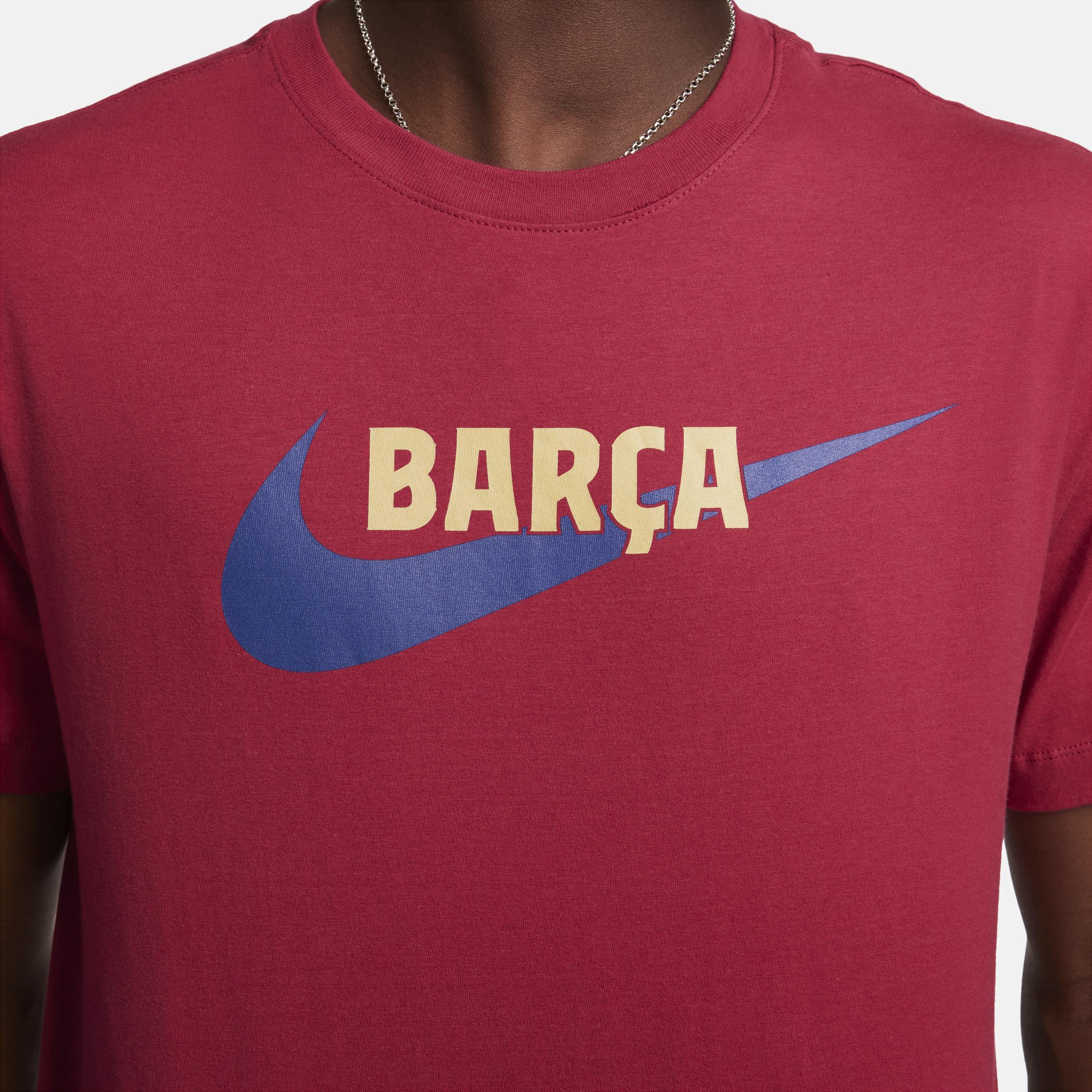 FC Barcelona Swoosh Nike Mens T-Shirt Product Image