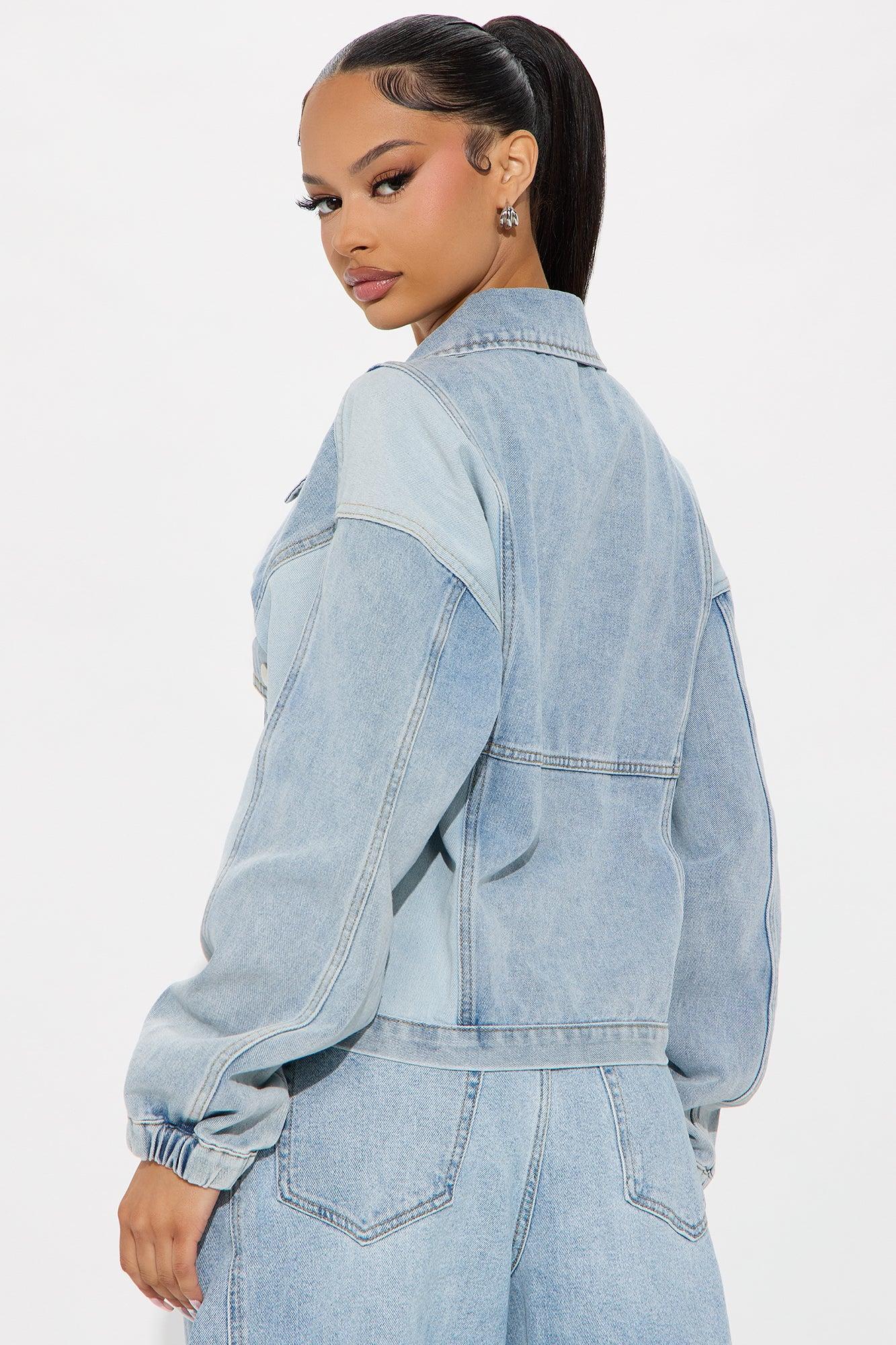 Vintage Cool Denim Jacket - Acid Wash Product Image