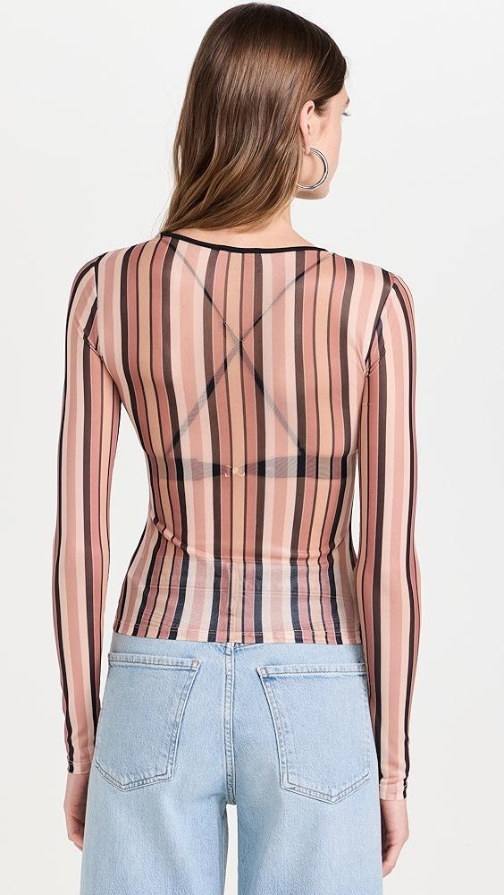 Miaou Long Sleeve Tee | Shopbop Product Image