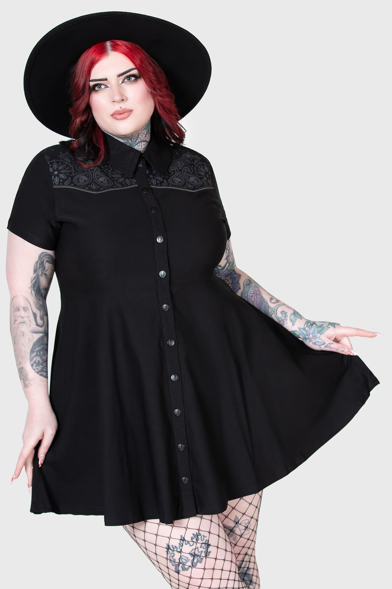 No Where's Ville Skater Dress Female Product Image