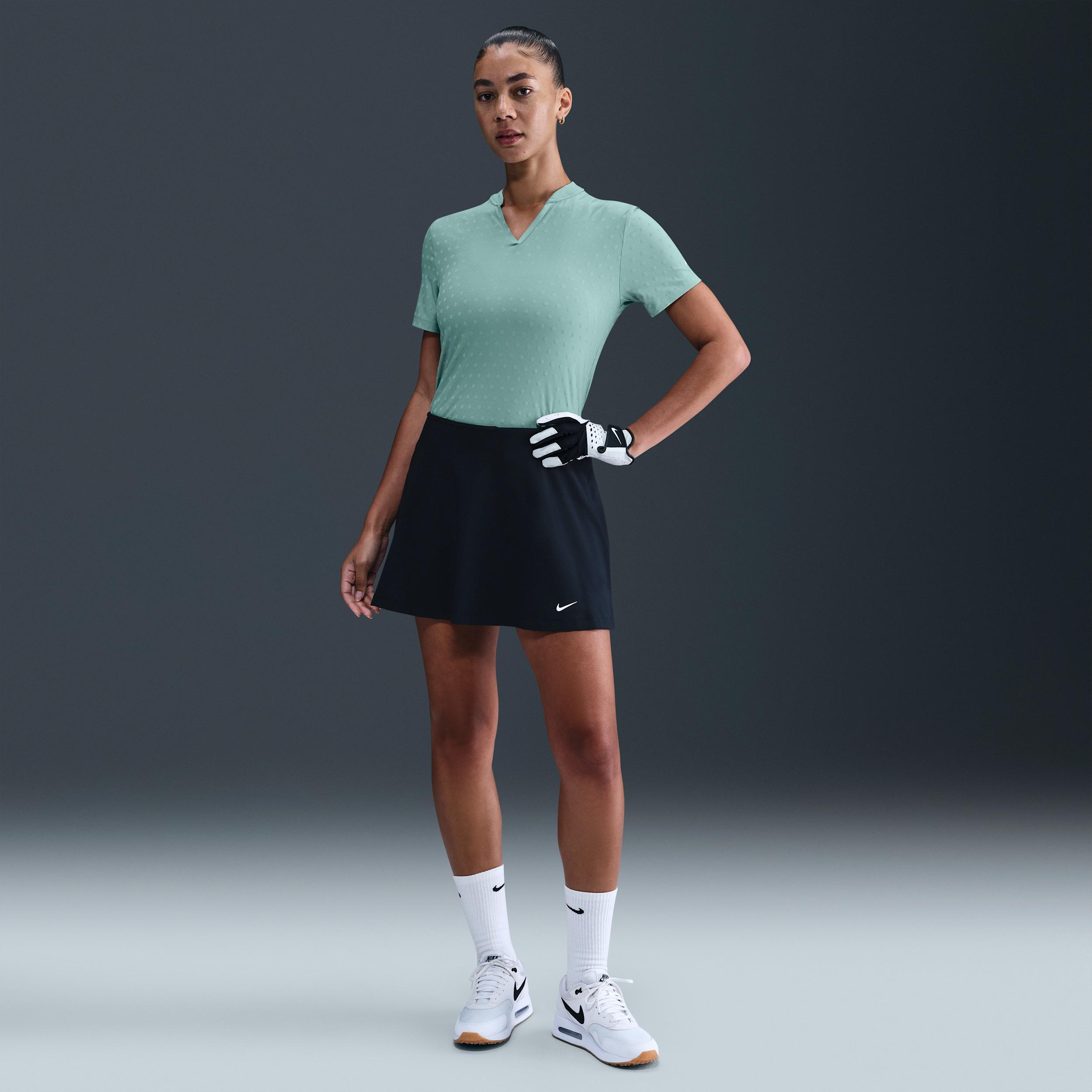 Nike Tour Women's Dri-FIT Short-Sleeve Blade Jacquard Golf Polo Product Image