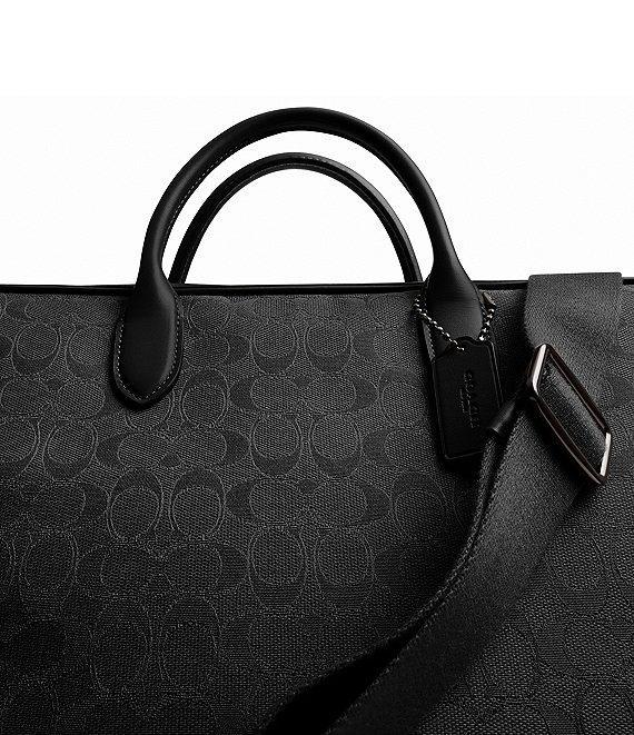 Coach Theo Signature Jacquard Work Bag Product Image