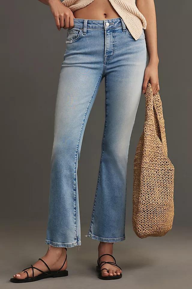 Edwin Lark Ankle Mid-Rise Crop Flare Jeans Product Image