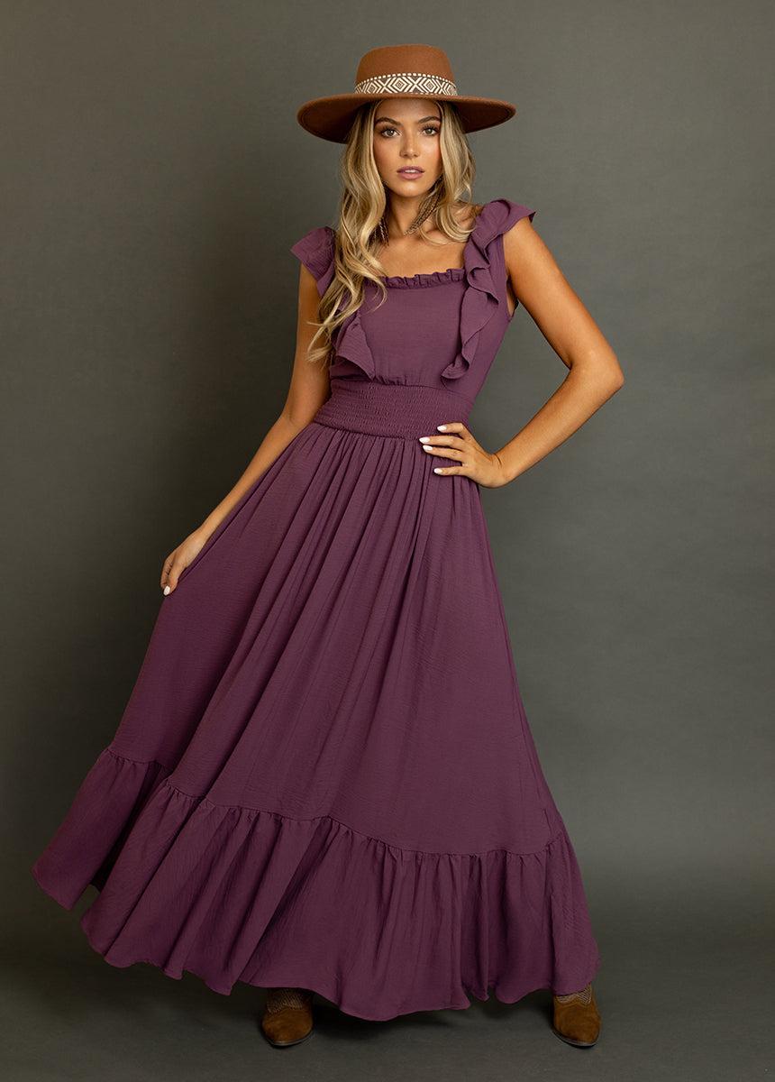 Dawn Dress in Dusty Iris Female Product Image