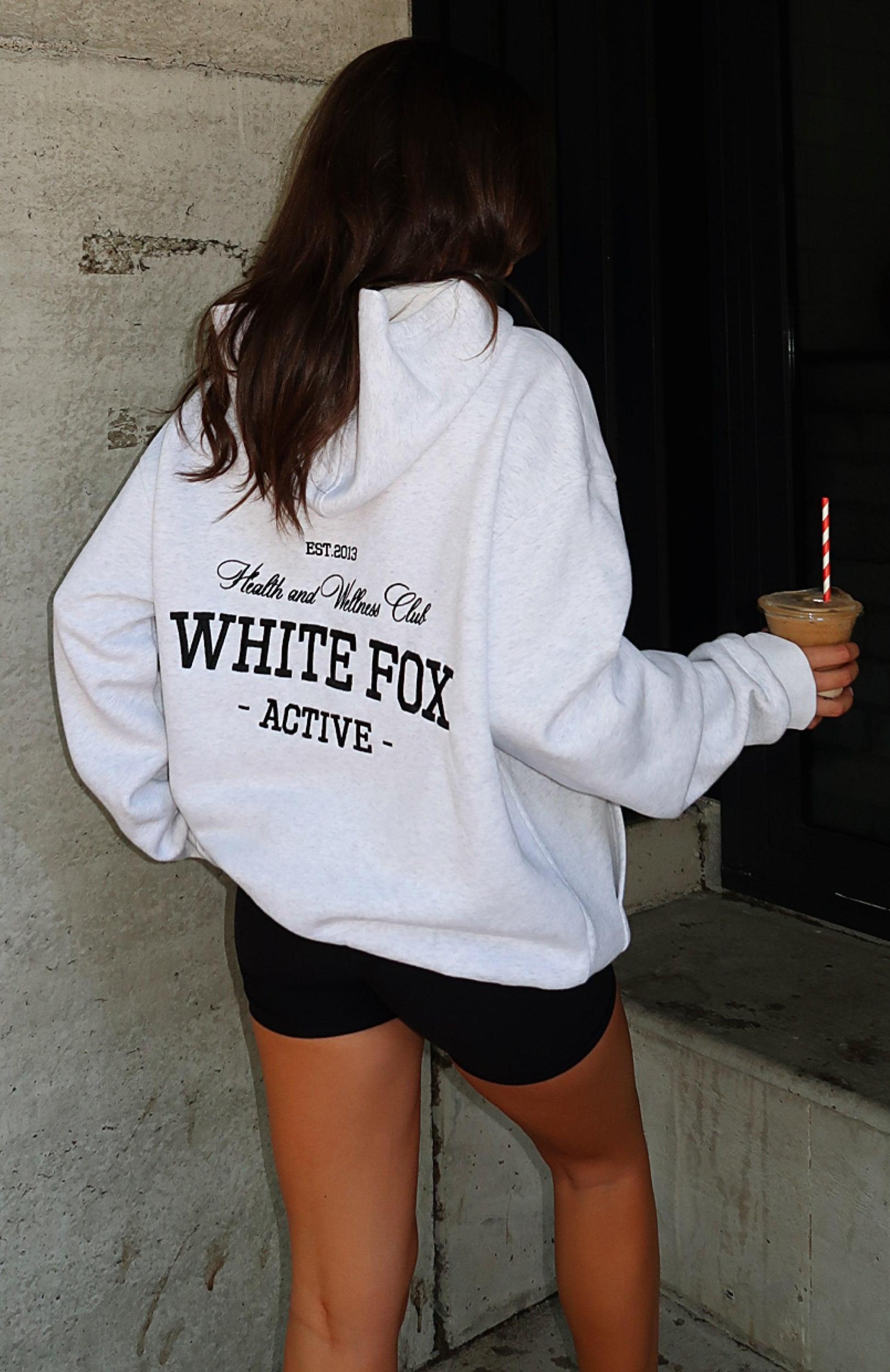 Taking Sides Oversized Hoodie Grey Marle Product Image