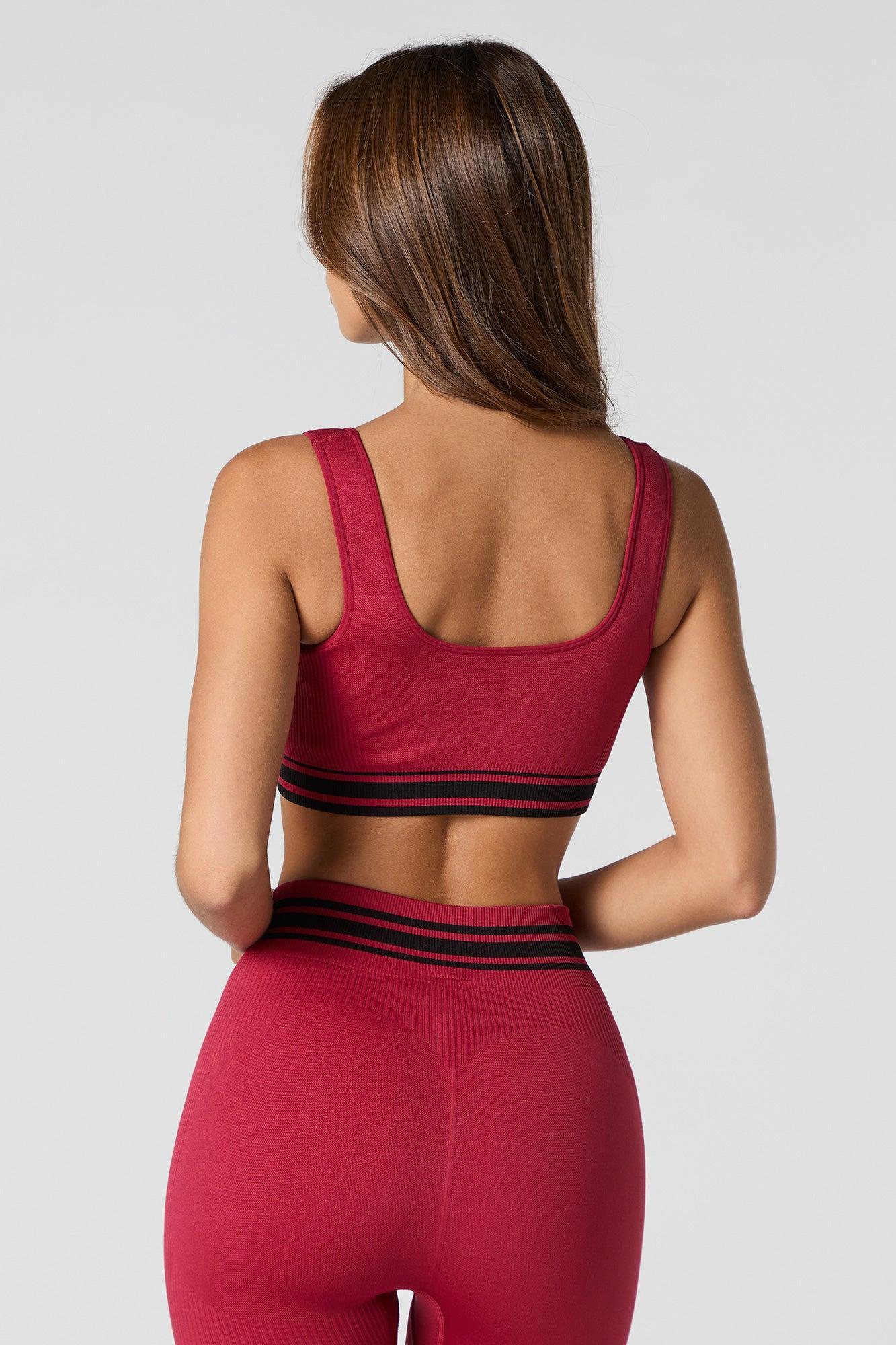 Sommer Ray Ribbed Active Bra Female Product Image