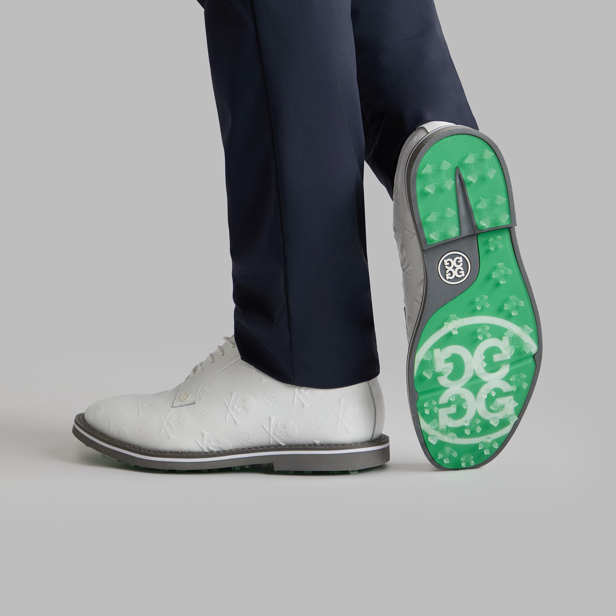 MEN'S GALLIVANTER EMBOSSED SKULL & TEES LEATHER GOLF SHOE Product Image
