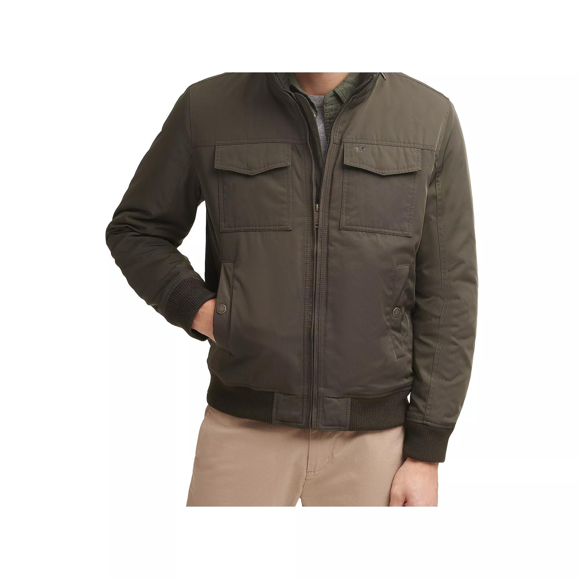Men's Dockers® 2-Pocket Bomber Jacket, Size: XXL, Green Product Image