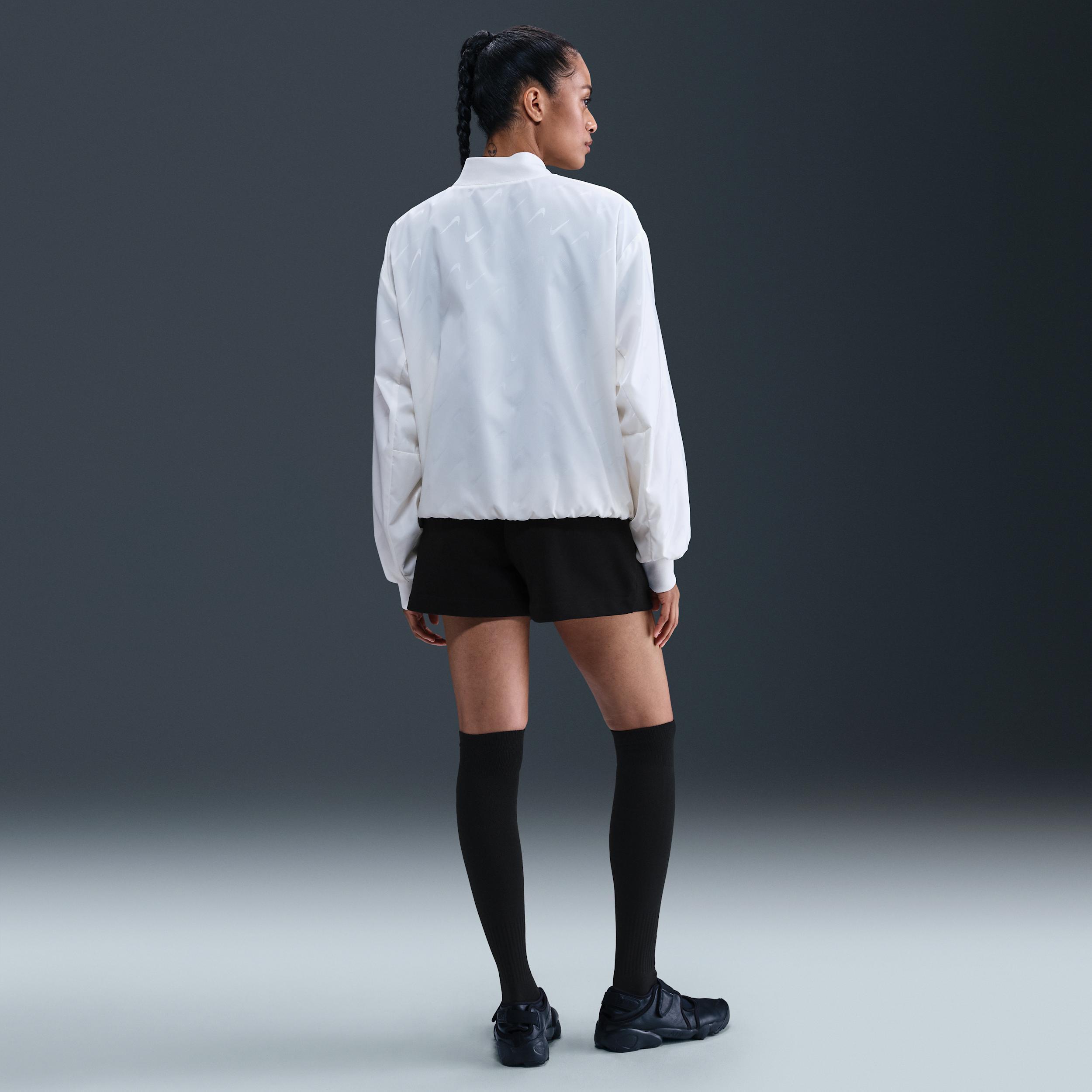Women's Nike Sportswear Club Fleece Midrise Shorts, Size: XXL, Black Product Image