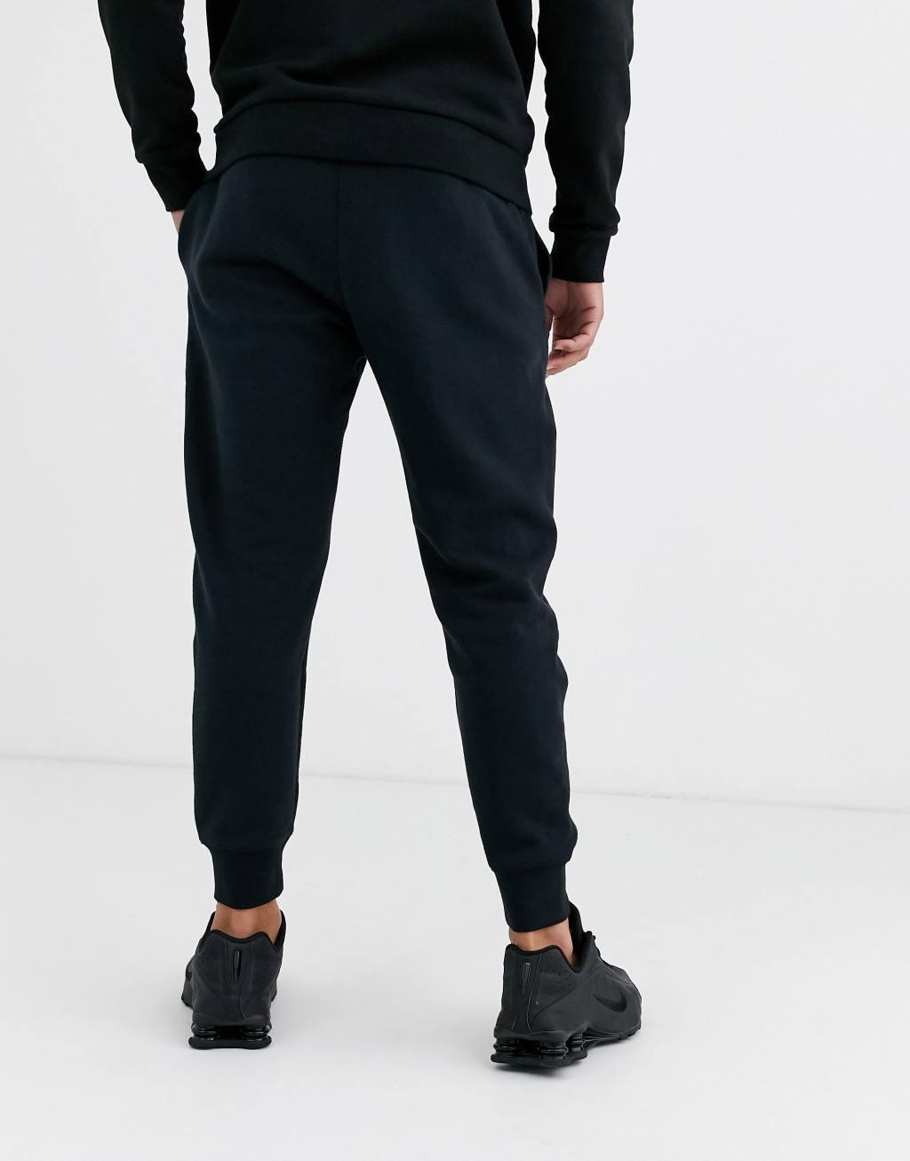 Nike Club Fleece cuffed sweatpants BLACK Product Image