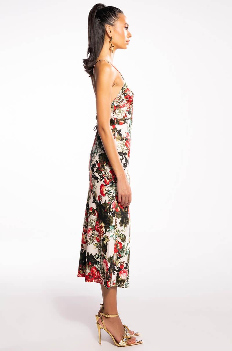 DANCE FREE FLORAL MAXI DRESS Product Image