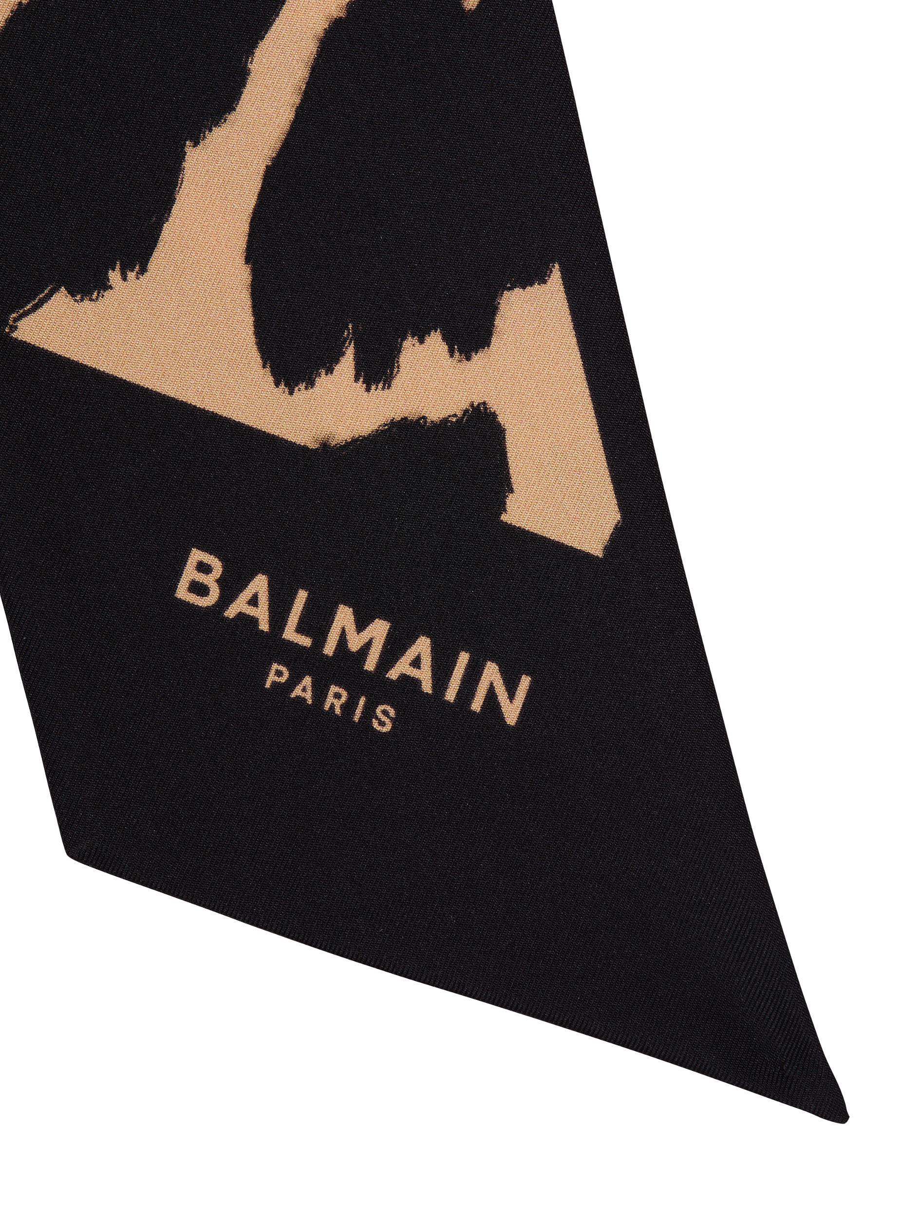 Leopard print silk bandana Product Image