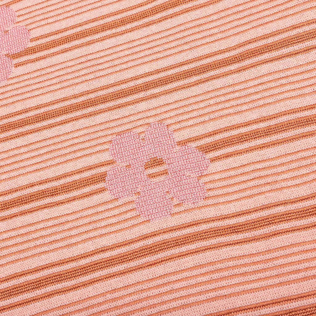 Striped Floral T-Shirt - Pink Gummy Male Product Image