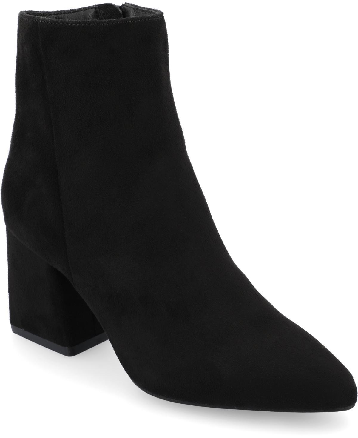 Journee Sorren Women's Tru Comfort Foam™ Booties, Size: 7, Snake Product Image