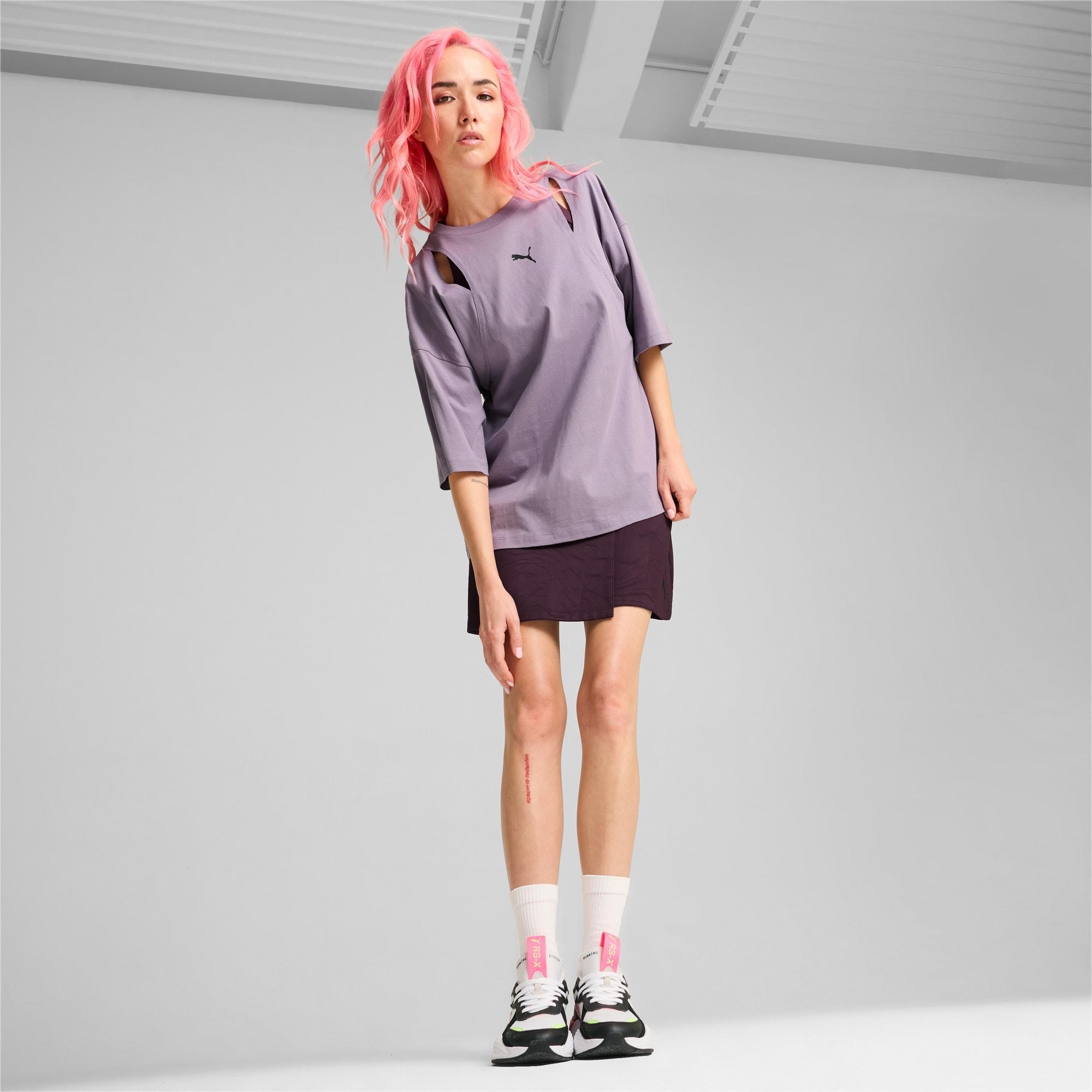 DARE TO Women's Oversized Cut-Out Tee Product Image