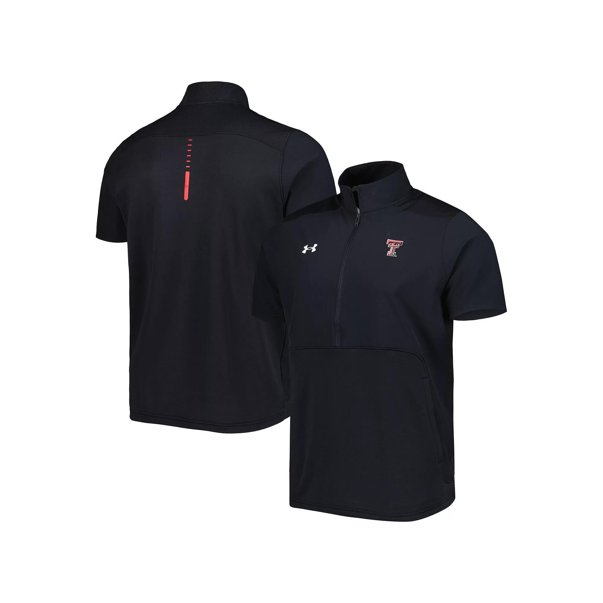Mens Under Armour Texas Tech Red Raiders Motivate 2.0 Half-Zip Jacket Product Image