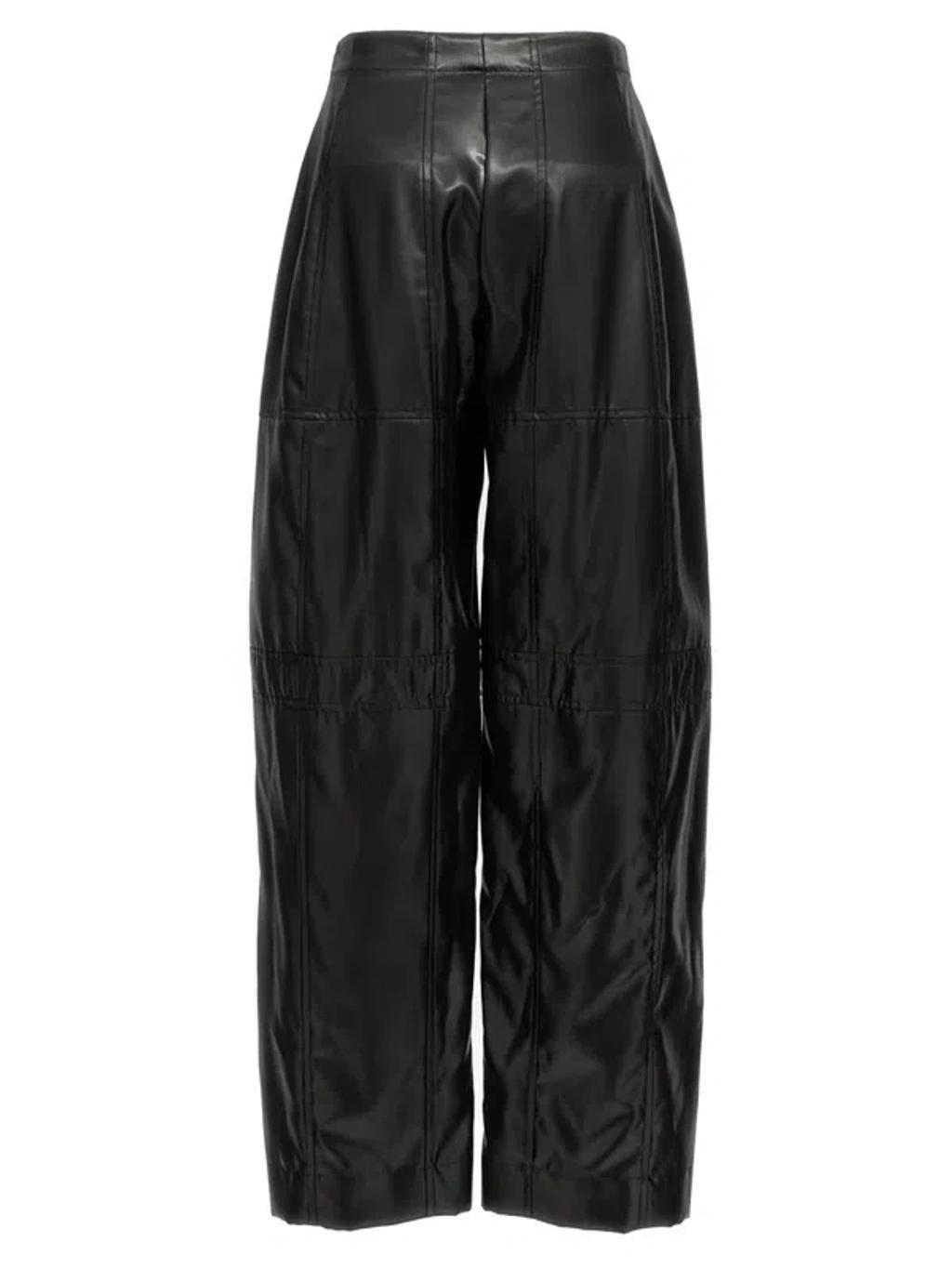 JIL SANDER Coated Pants In Black Product Image