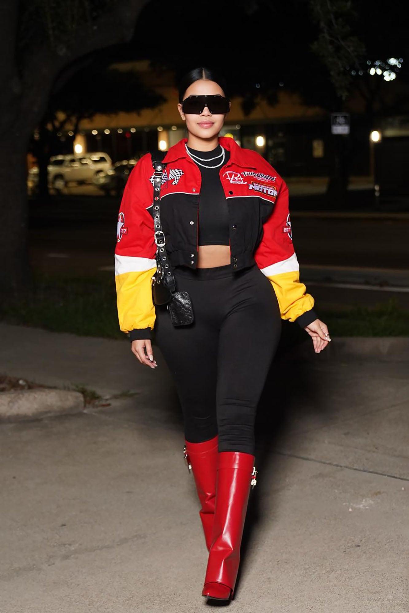 Need For Speed Bomber Jacket - Red/combo Product Image