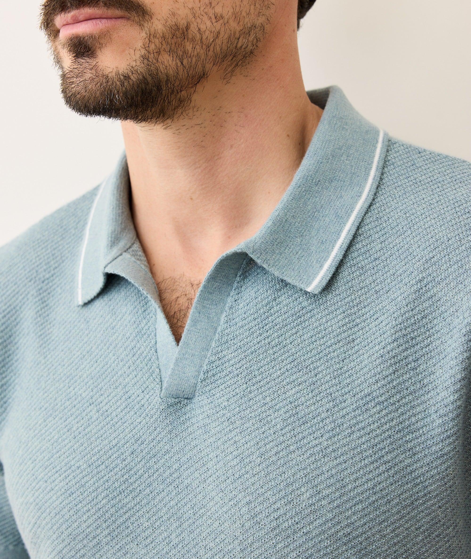 Greyson Sweater Polo Product Image