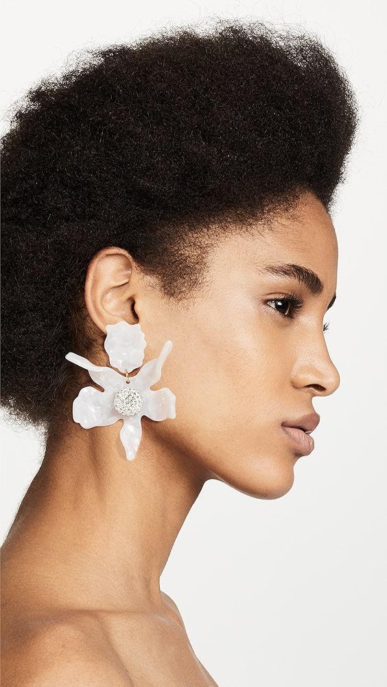 Lele Sadoughi Crystal Lily Earrings | Shopbop Product Image