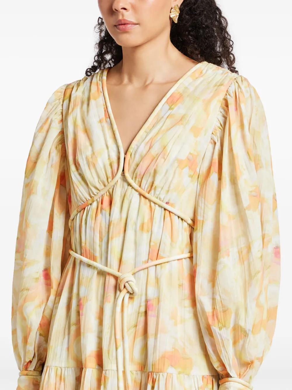 ruched bodice dress Product Image