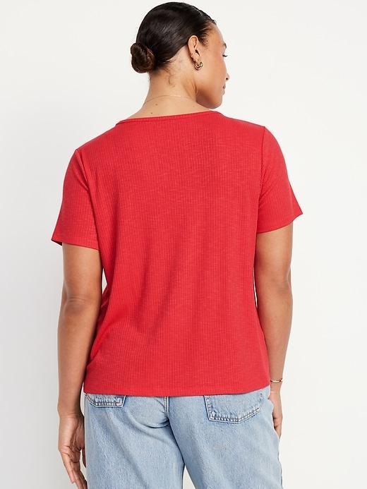 Luxe V-Neck T-Shirt Product Image