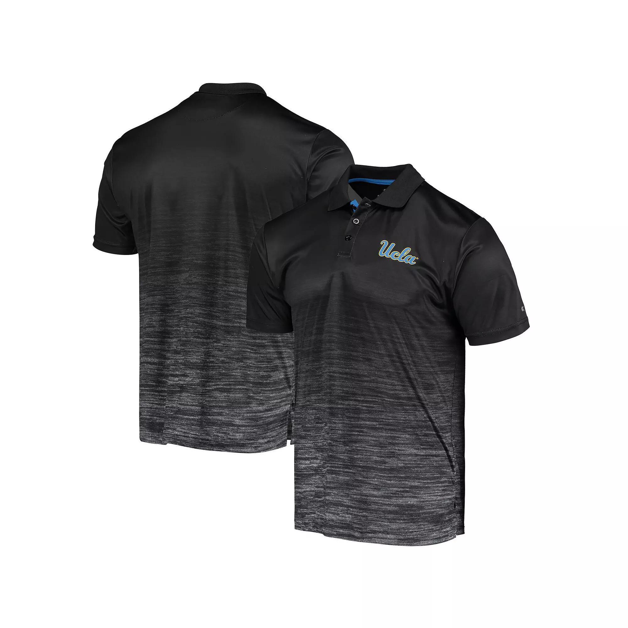 Men's Colosseum Black UCLA Bruins Marshall Polo, Size: Large Product Image