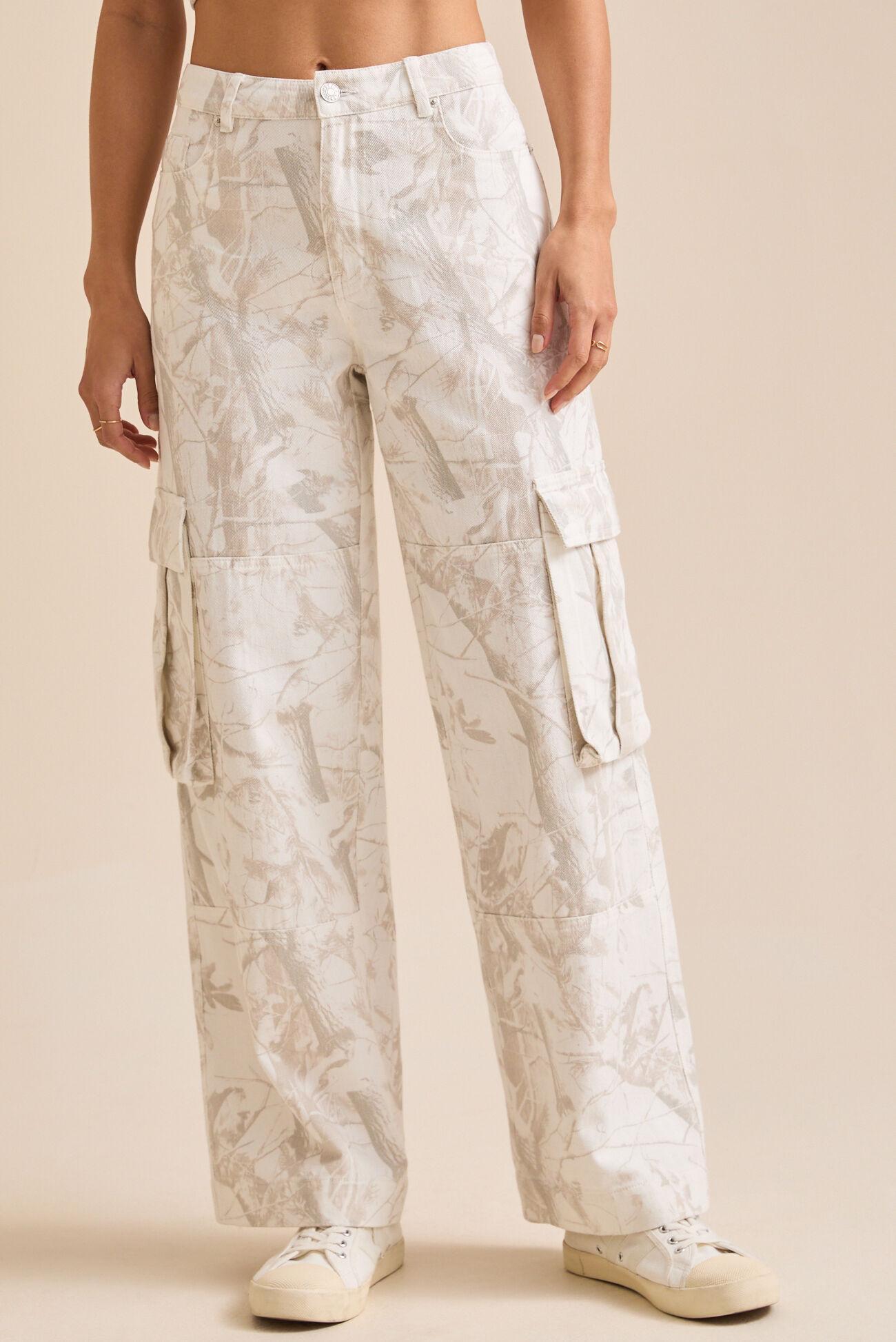 Makayla Camo Cargo Pants Product Image