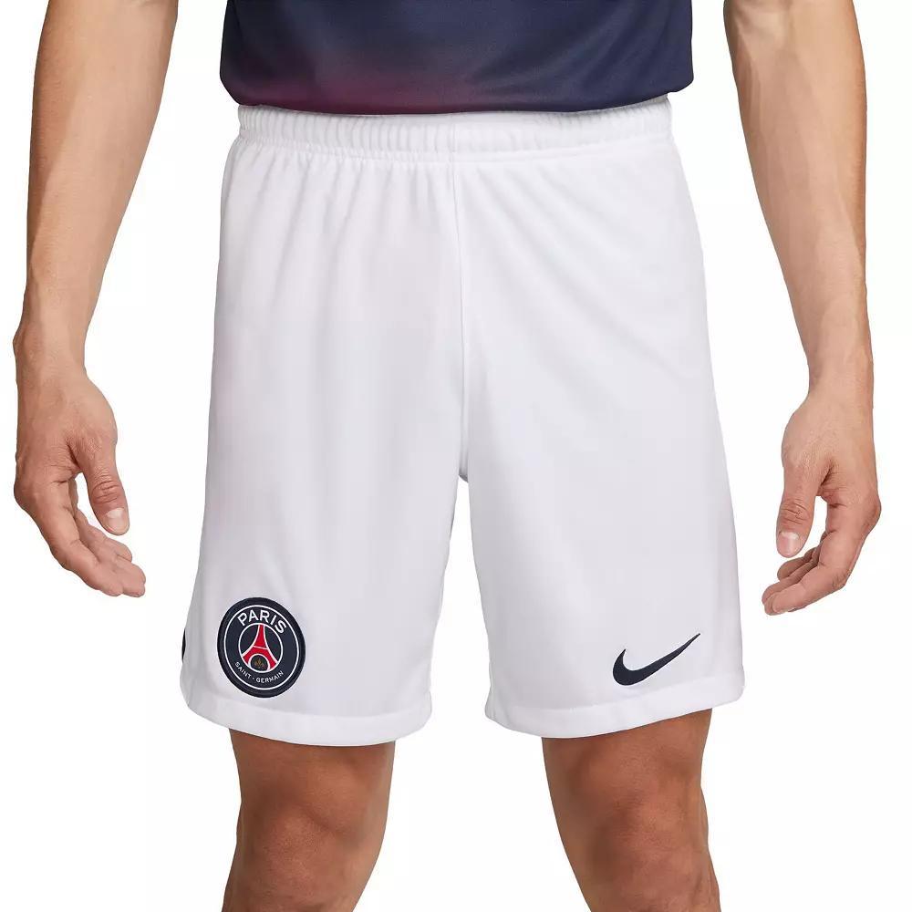 Men's Nike White Paris Saint-Germain 2023/24 Away Stadium Performance Shorts, Size: Large, Psg White Product Image