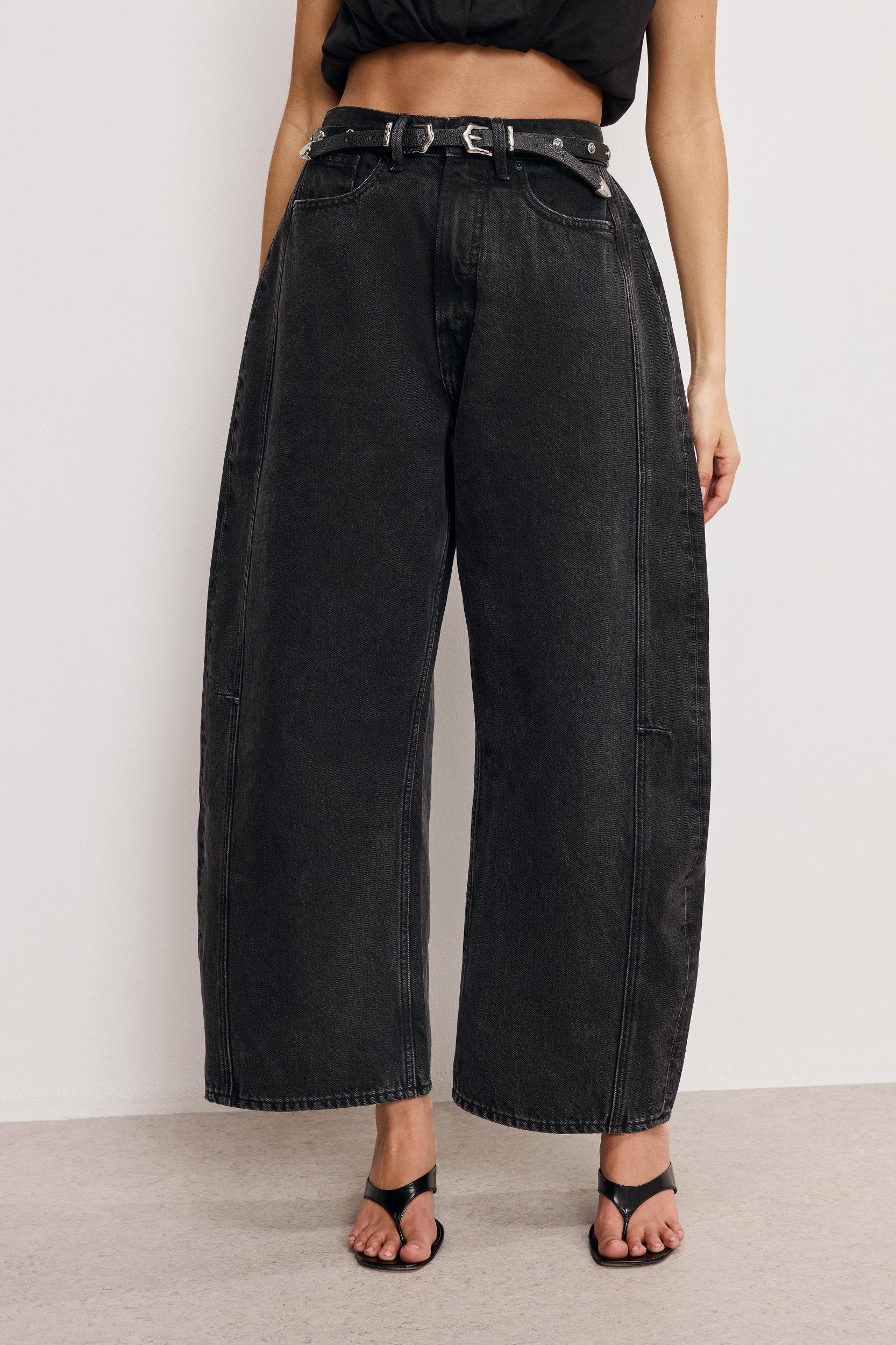 GOOD EXTREME BARREL JEANS | BLACK373 Product Image