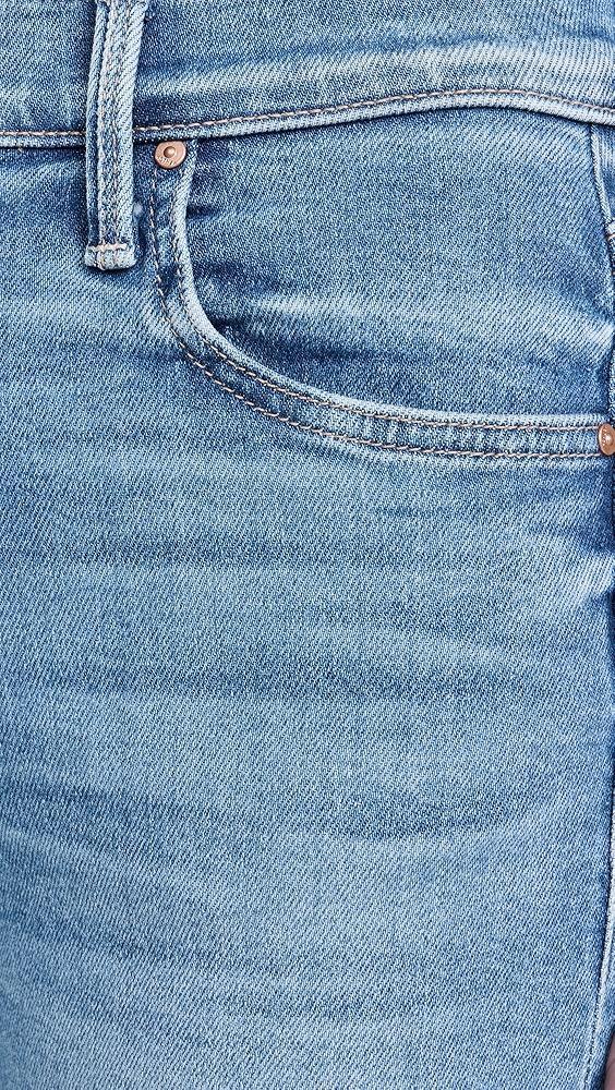 MOTHER The Mid Rise Rambler Zip Ankle Jeans | Shopbop Product Image