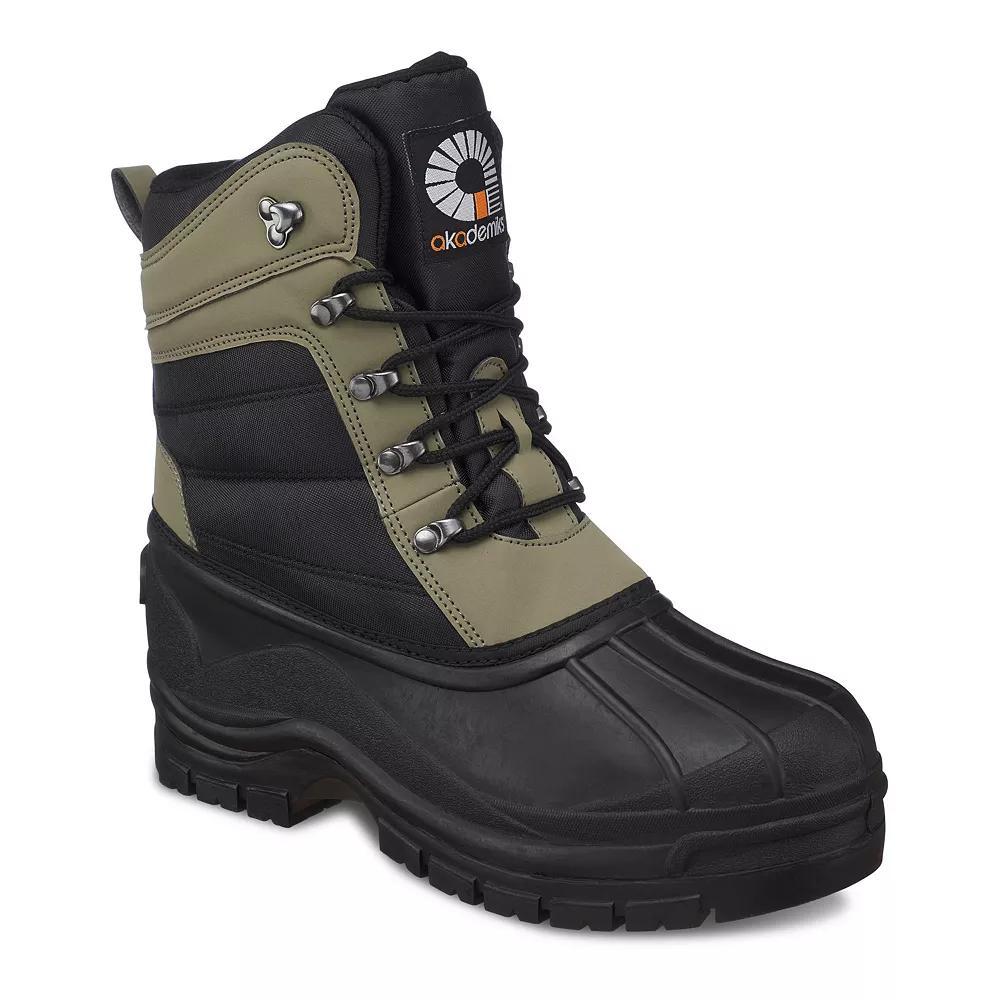 Akademiks Snow Men's Winter Boots, Size: 11 Medium, Green Product Image