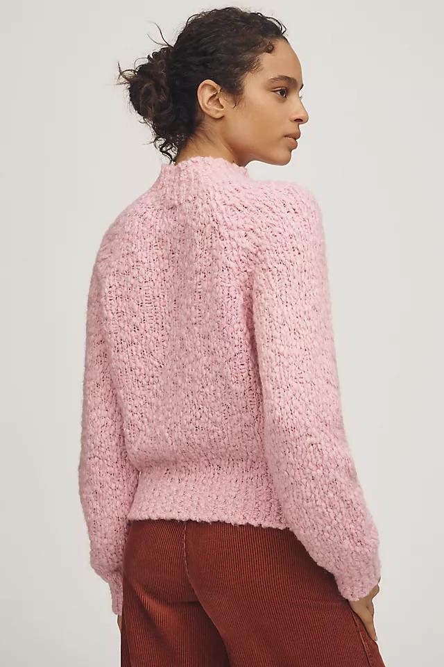 Maeve Textured Mock-Neck Sweater Product Image