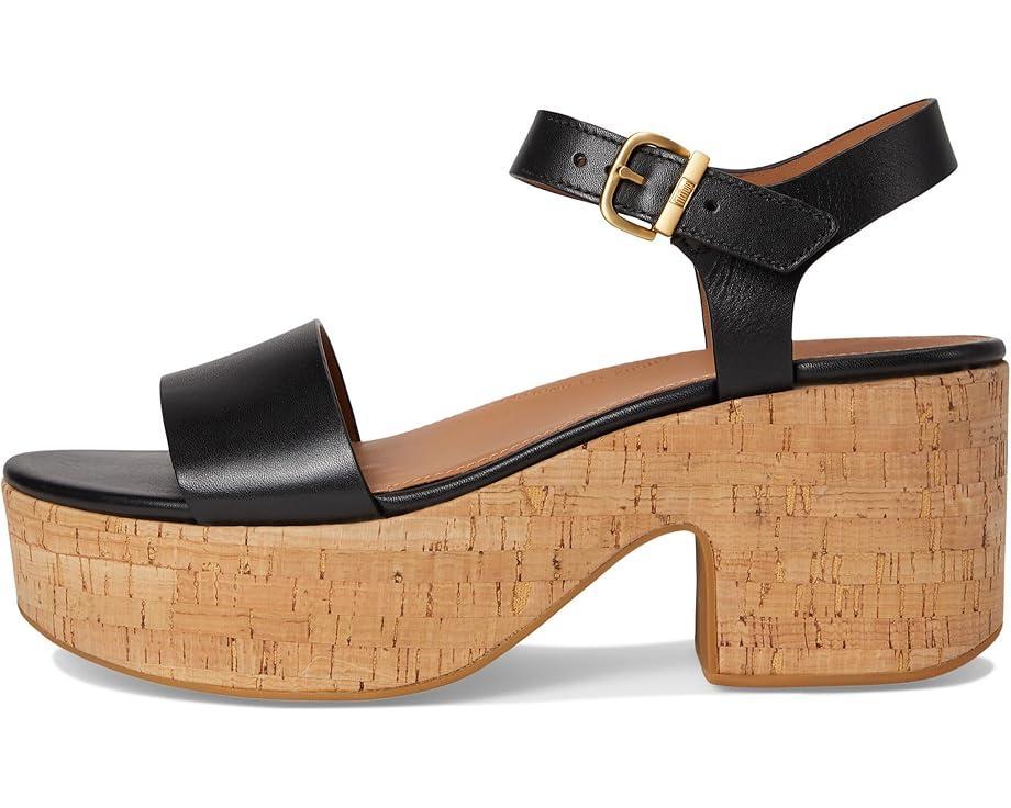 Platfforms Woven Wedge Ankle-Strap Sandals Product Image