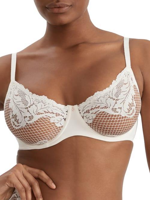 Le Mystere Lace Allure Unlined Scoop Neck Adjustable Bra Product Image