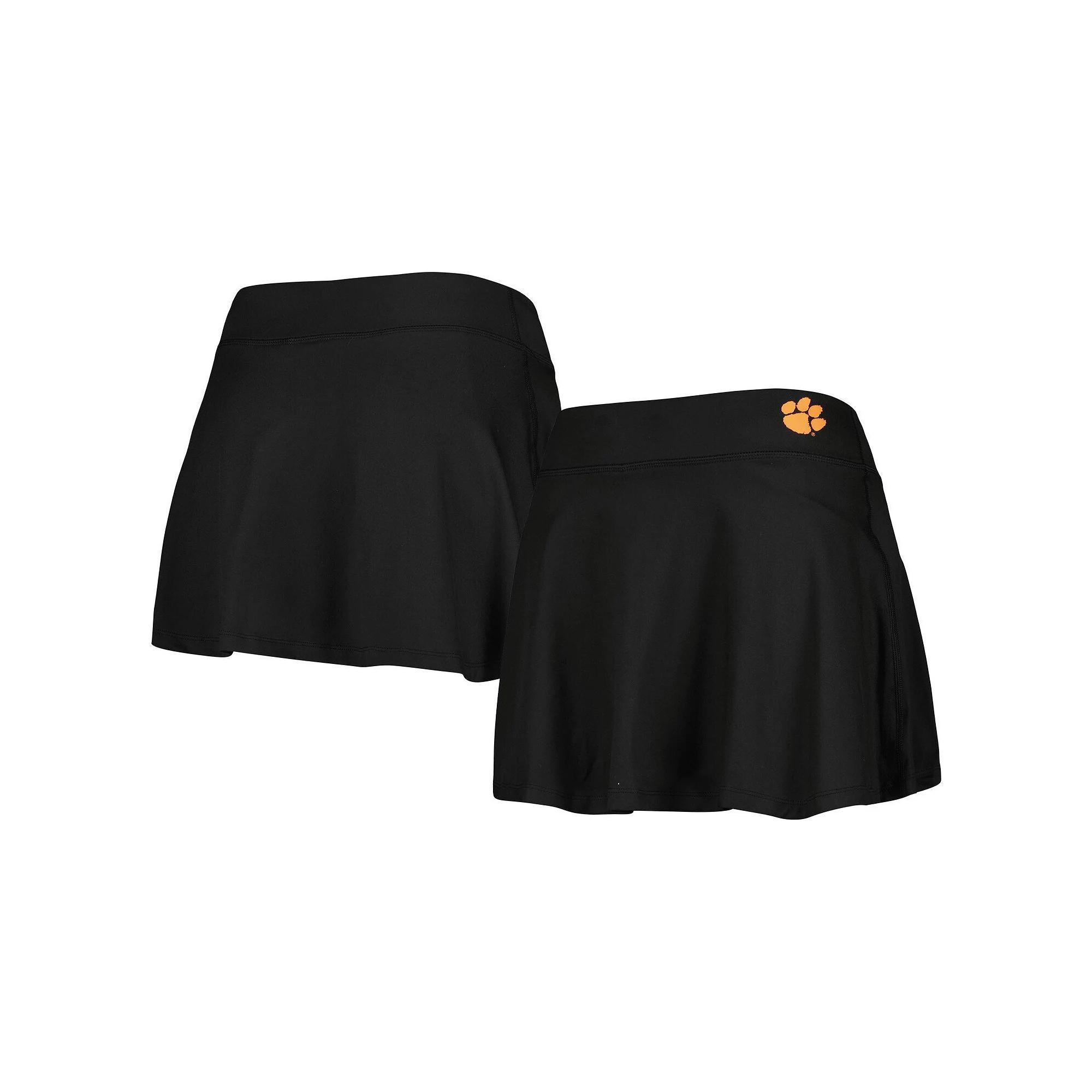 Women's ZooZatz Black Clemson Tigers Flowy Skort, Size: Medium Product Image