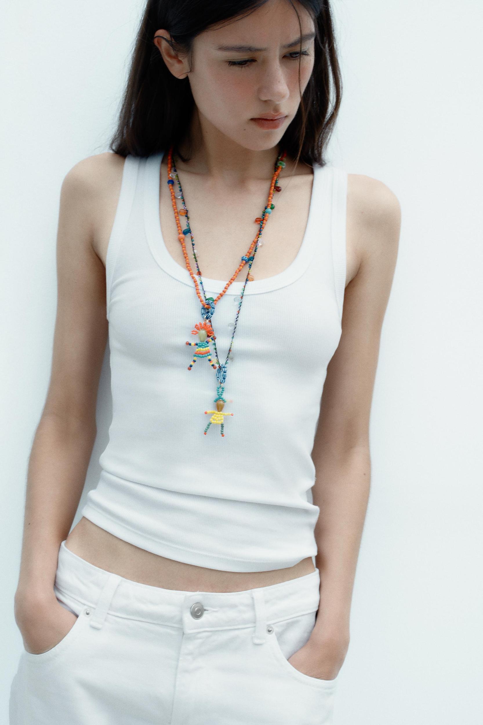 BEADED DOLL NECKLACES Product Image