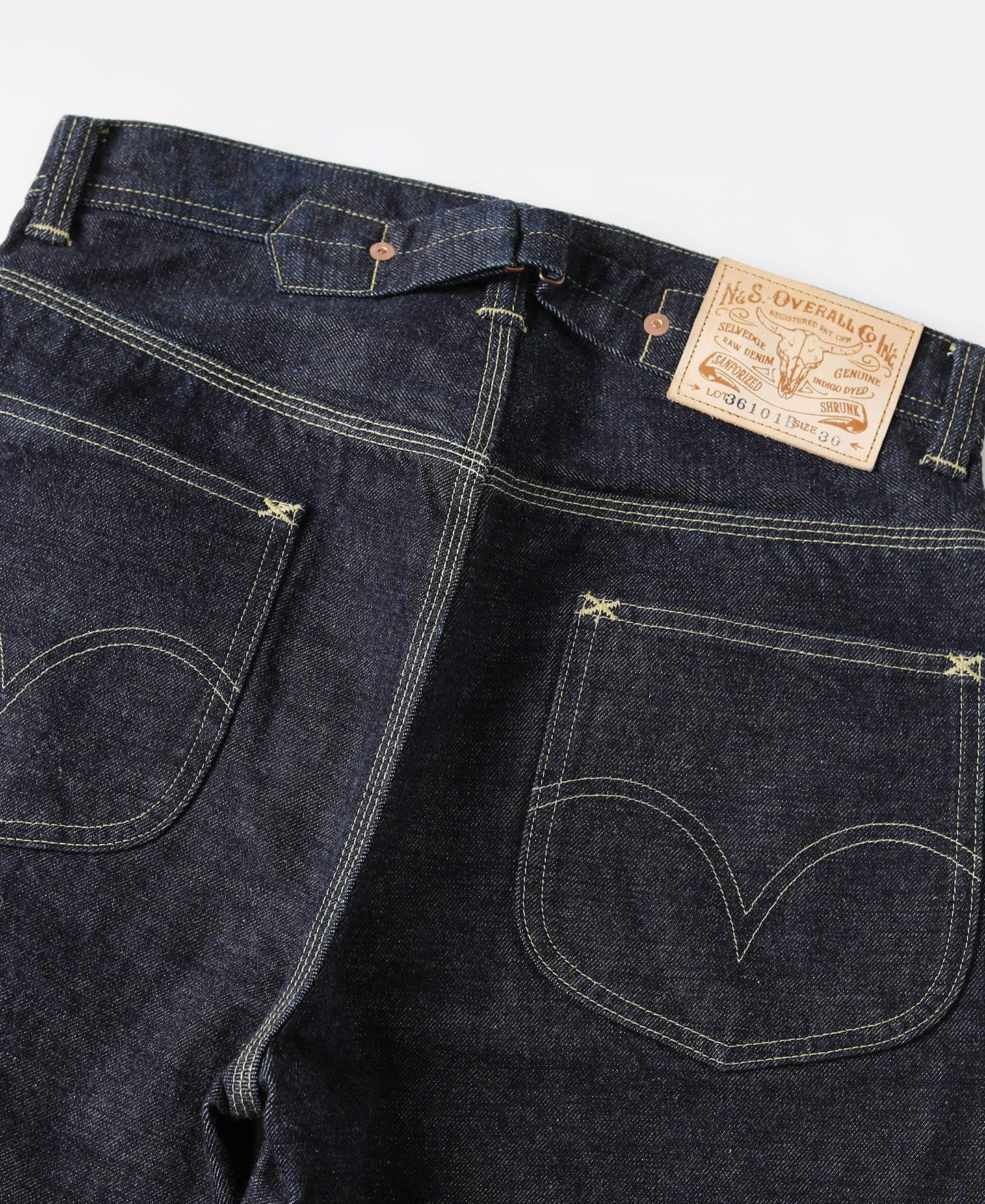 1936 Model Cowboy Selvedge Denim Jeans Product Image