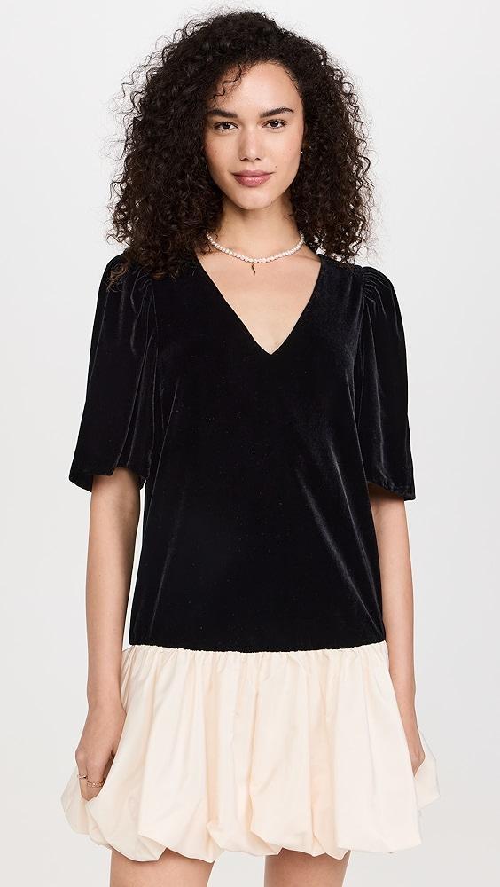 RHODE Juliana Velvet Dress | Shopbop Product Image