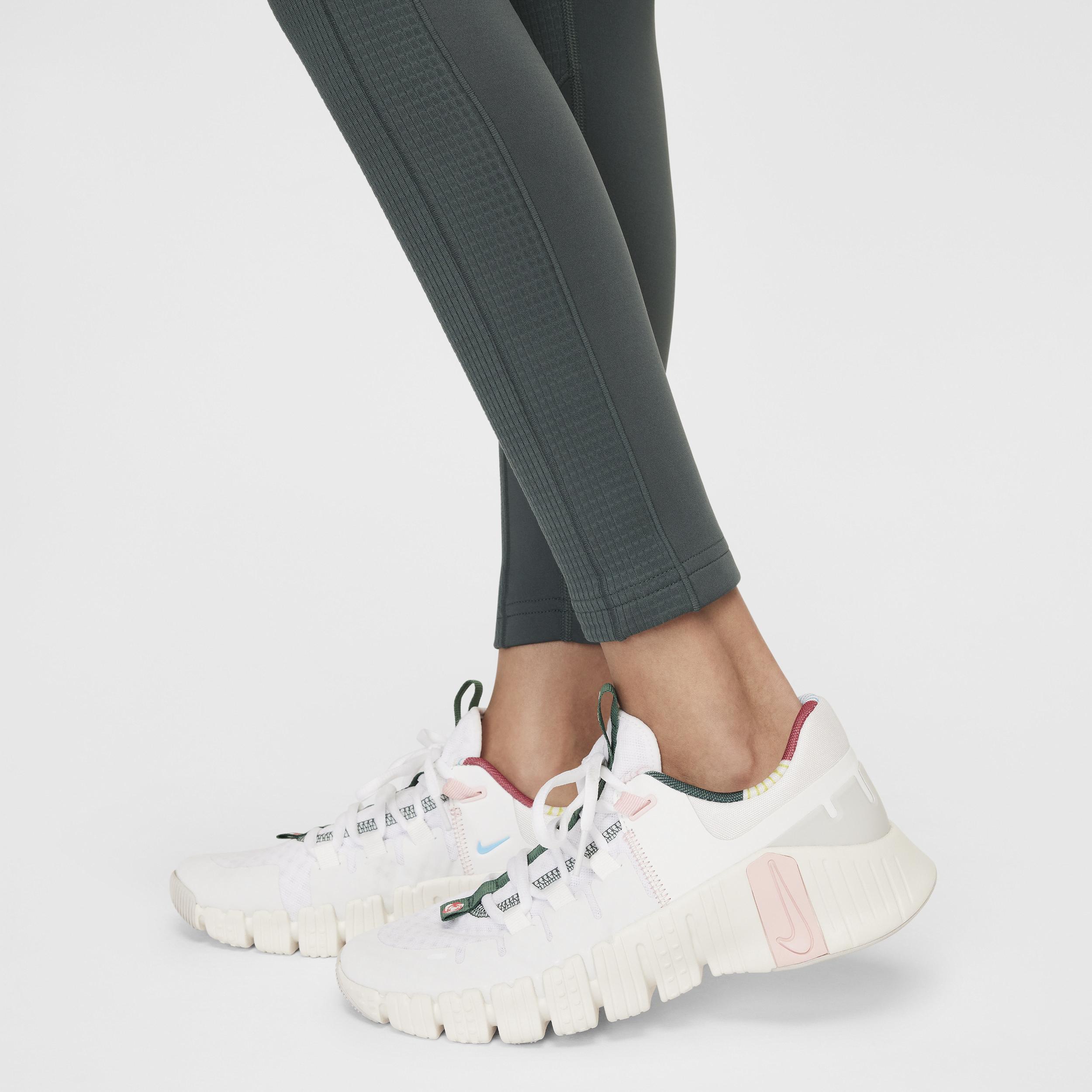 Women's Nike Pro Girls' Therma-FIT Mid-Rise Leggings Product Image