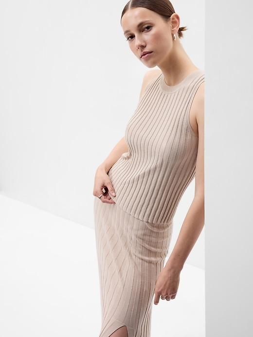Rib Sweater Tank Top Product Image