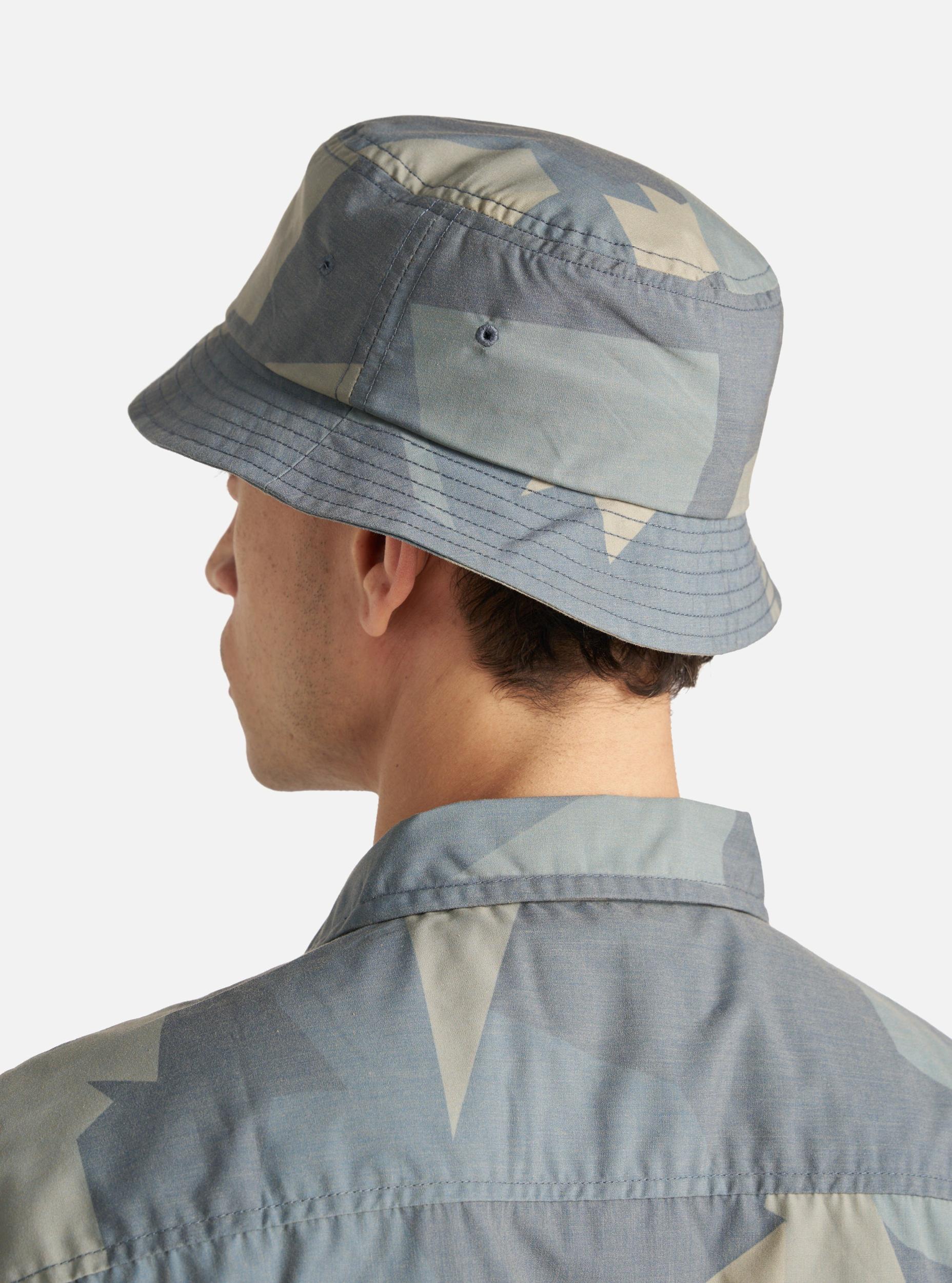 Blue Camo Recycled Polytech Beach Hat Product Image