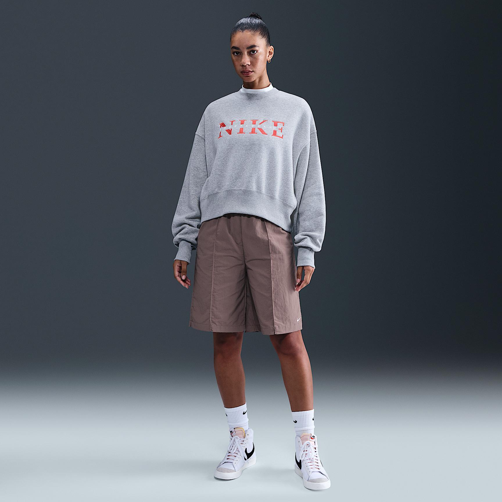 Women's Nike Sportswear Phoenix Fleece Oversized Crew-Neck Sweatshirt Product Image