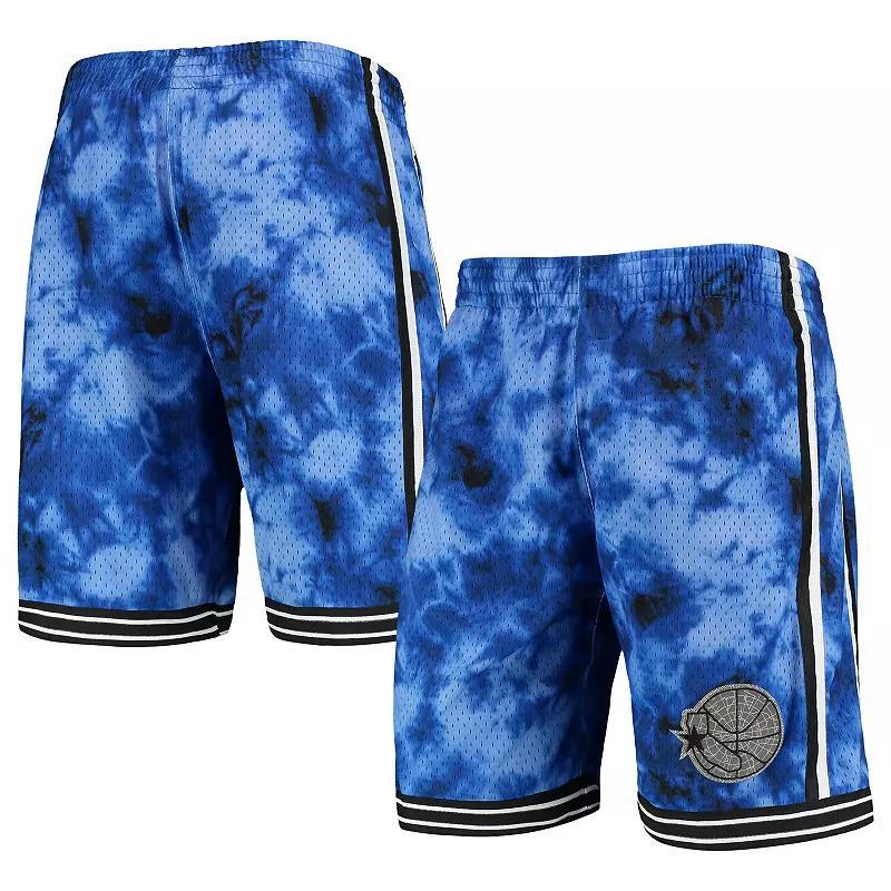 Men's Mitchell & Ness Royal Golden State Warriors Hardwood Classics 1995 Galaxy Swingman Shorts, Size: XL, Blue Product Image