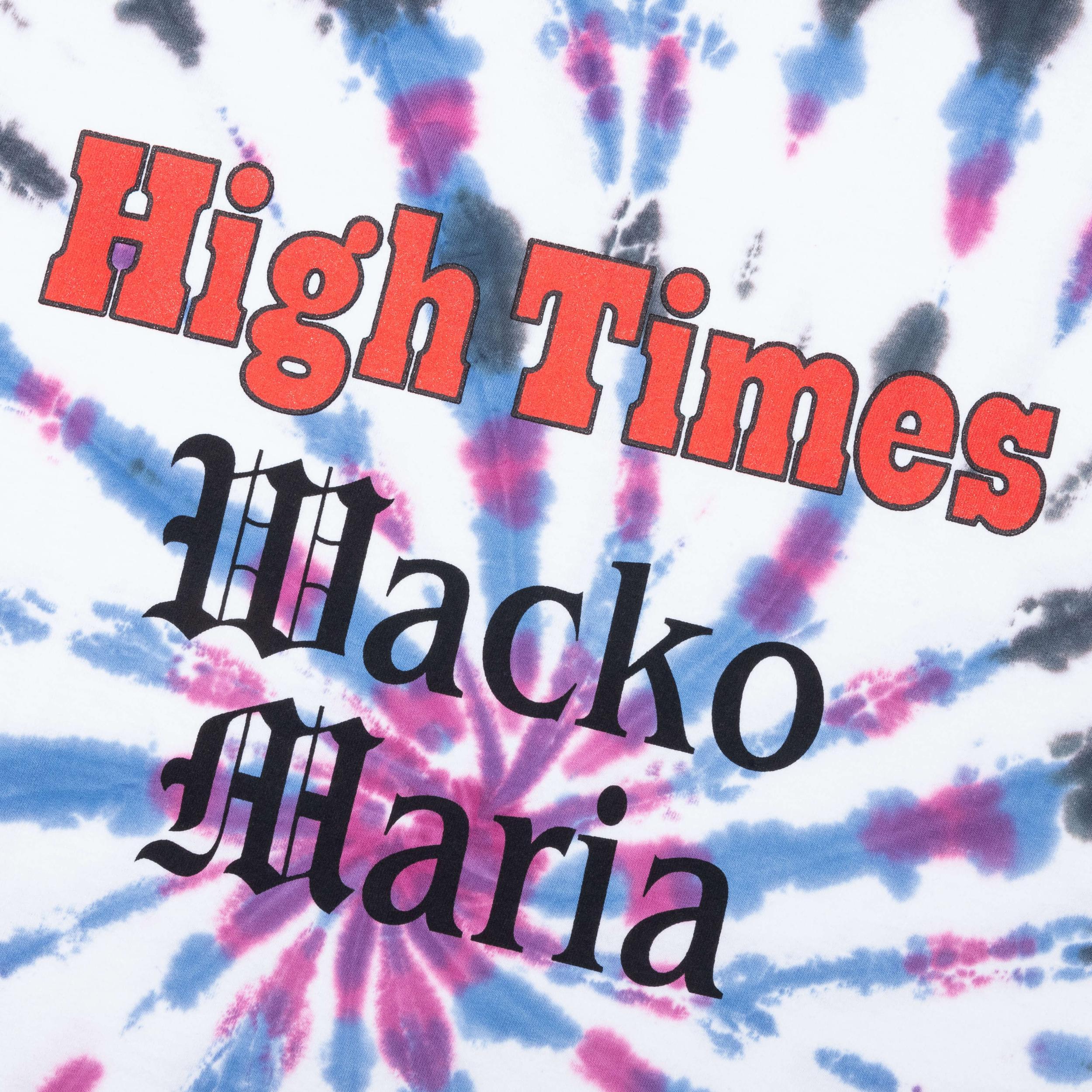 High Times Tie Dye Crewneck T-Shirt Type-2 - Multi Male Product Image