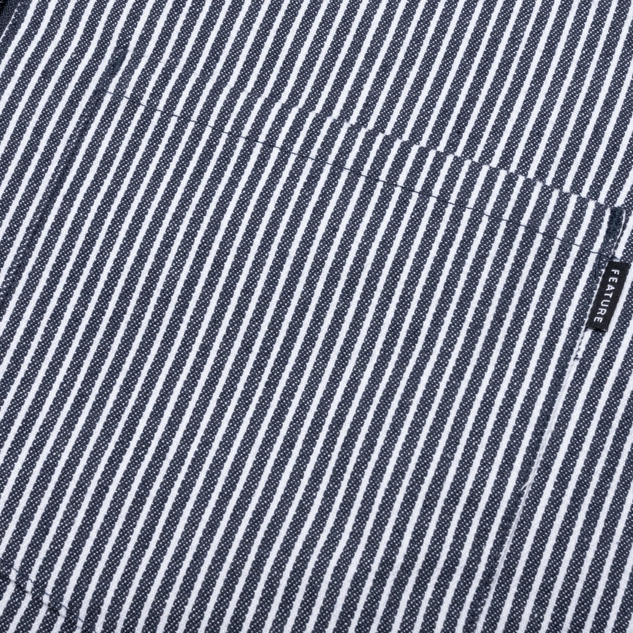 Smith 3/4 Zip Shirt - Blue Male Product Image