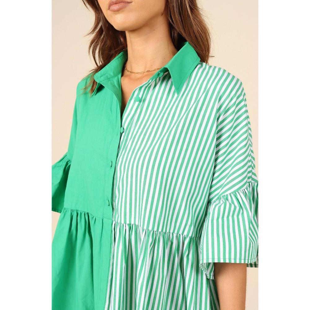 Petal and Pup Womens Didi Frill Mini Dress Product Image